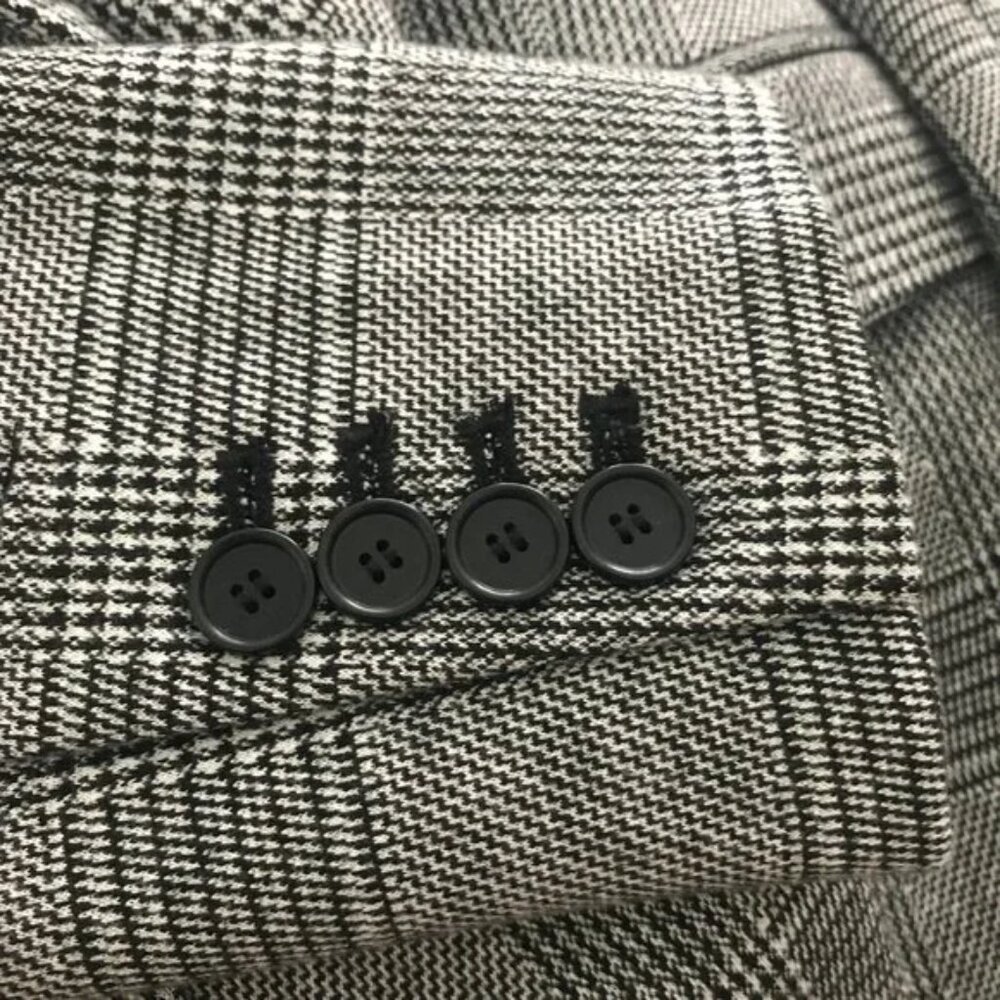 Loft Houndstooth Blazer Single Button - image 5